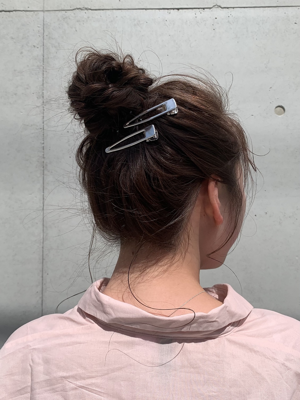 ロングさんの簡単ヘアアレンジ まとめ髪 アップ ダウン 前髪なし シーン別まとめ ホットペッパービューティーマガジン