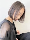 切りっぱなしボブ
