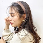 〇顔まわり × うざバングが可愛い クアンクヘア 韓国ヘア