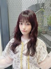 【salon de MiLK 原宿】レッドラベンダー×ロング