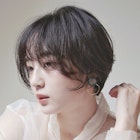 リラクシーショート☆#前髪#ラベンダーカラー#イメチェン