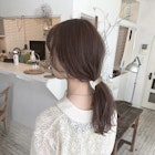 #バレッタで適当に留めただけでお洒落な髪