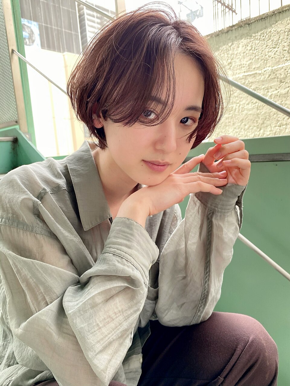 ふんわり大人ショート
