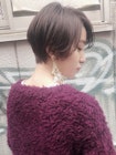 外国人風short style×ash beige