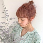 yaji*ゆるっとお団子 ヘアアレンジ