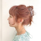 yaji*ゆるっとお団子 ヘアアレンジ