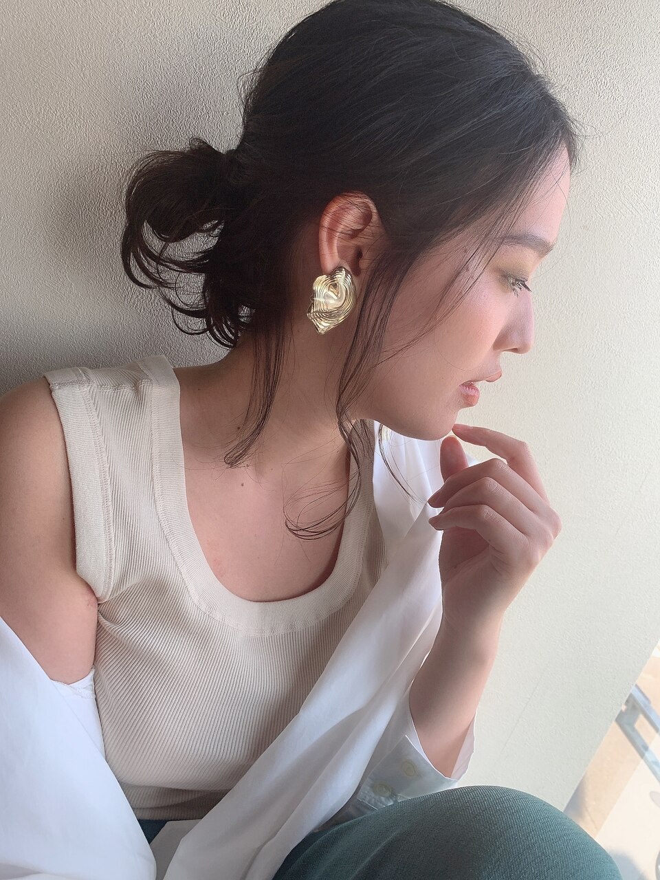 簡単アレンジ☆ほつれシニヨン☆AMU