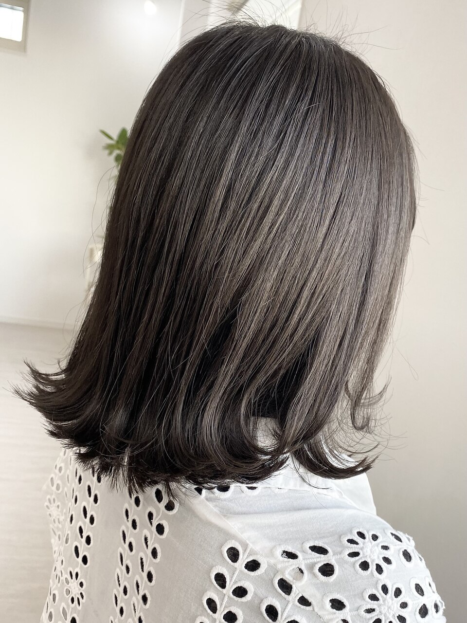 【暗髪】オリーブアッシュ