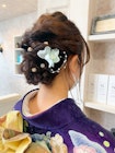福山市美容室Caary人気 お呼ばれ大事な日のヘアセット・着付け