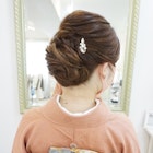 訪問着ヘア 着付け ヘアセット