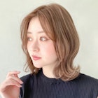 くびれミディ♪小顔イメチェン薄めバングラベンダーカラー時田