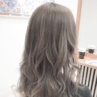 『カット+ブリーチダブルカラー+ヘーゼルベージュ』ロング