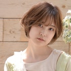 【AUBE HAIR】ひし形_くびれショート_シースルーバング