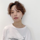 ハンサムショート/パーマ