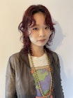 今どきお洒落ウルフレイヤー×ワインレッド