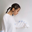 【Violet】ポニーテールをロープ編みしただけ