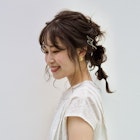 【fiorefined】ポニーテールあみ下ろしアレンジ