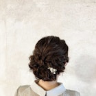 【寺澤千春】お呼ばれヘア 結婚式に まとめ髪