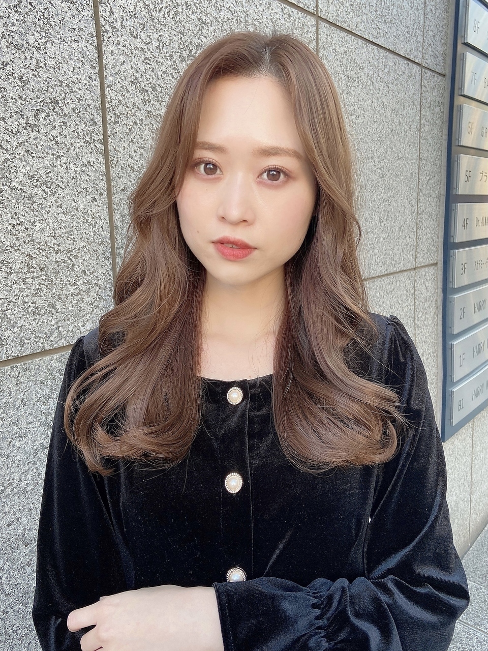韓国風ヨシンモリヘア