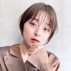 ナチュラルショート_マロンベージュAラインボブ_8548