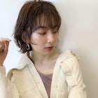 愛され シースルーバング レイヤー くびれボブ☆