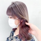 インナーパープル_Aラインボブマロンベージュ_ba331911