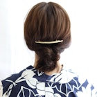 浴衣ルーズアップアレンジ