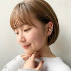 ミニボブ×ヒロインベージュ ○堀越太真樹