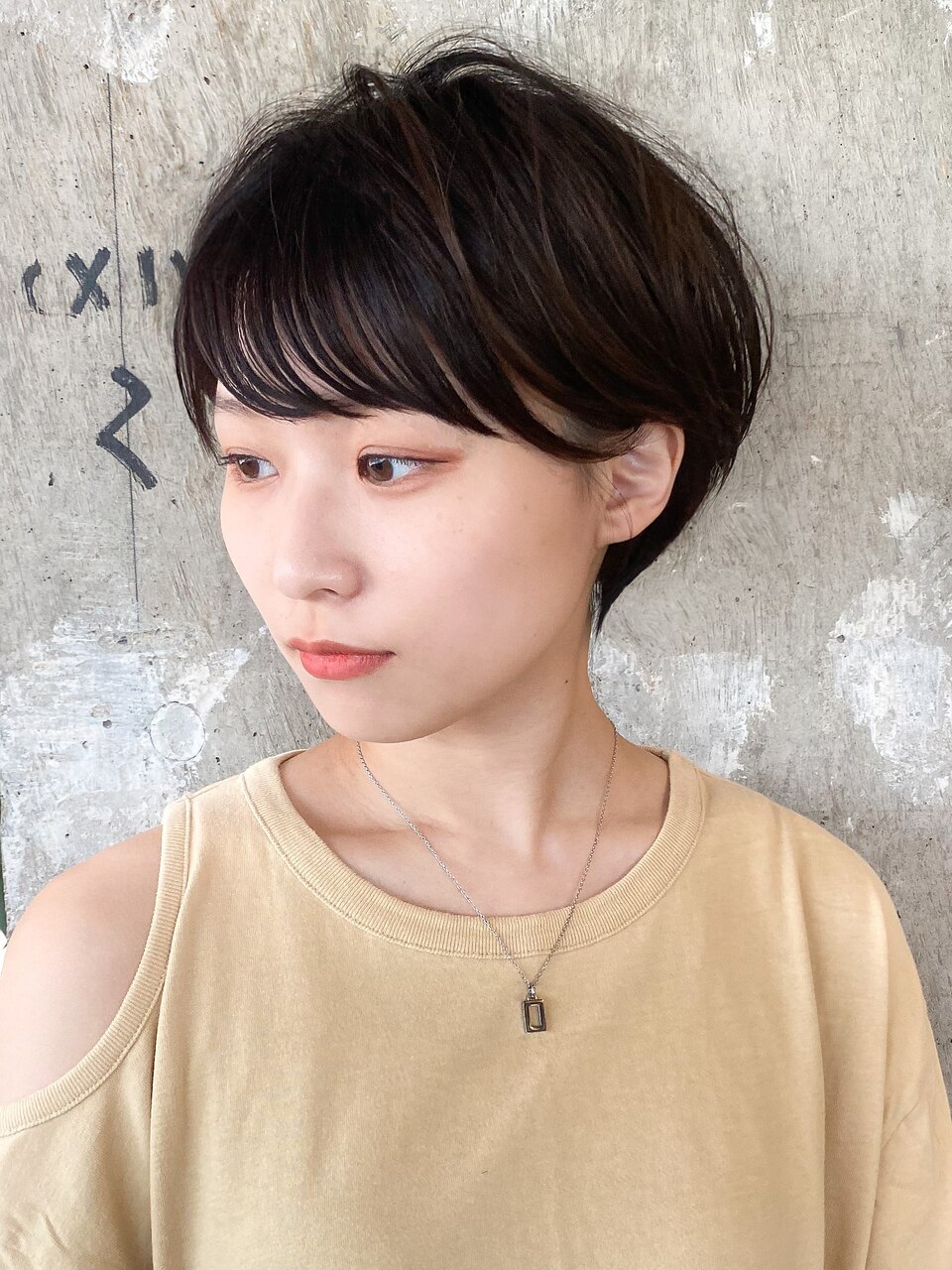 艶髪マッシュショート /２０代/３０代/４０代/くせ毛ショート