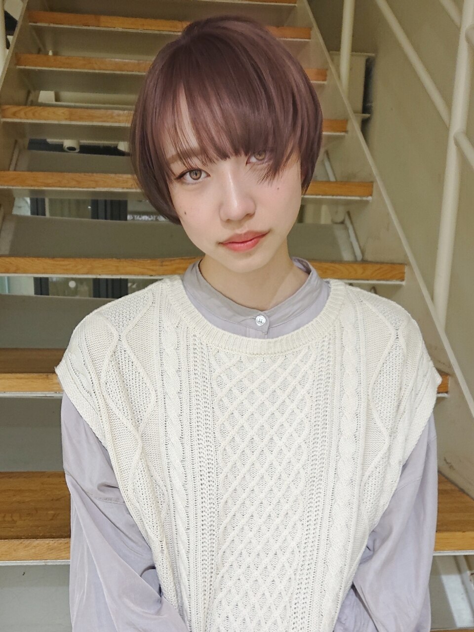 ピンクアッシュってどんな髪色 色味の特徴と22年版ヘアカラーサンプル集 ホットペッパービューティーマガジン