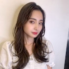 〈藤間〉大人韓国風センターバングくびれレイヤー