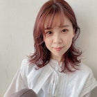 ミディアムレイヤー☆くすみピンク