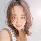 sungoose ショートボブニュアンスカラーセンターパート