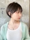 うる艶髪丸みショート/20代30代40代/表参道/ 大人かわいい