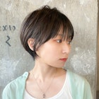 うる艶髪丸みショート/20代30代40代/表参道/ 大人かわいい