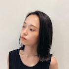 外ハネミディ × アッシュグレー