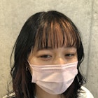 イヤリングカラー×インナーバング♪西葛西インナーカラー