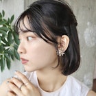 こなれヘアのAラインボブ/簡単アレンジ/30代40代