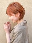 ハイトーンショート/２０代３０代/長めショート/表参道