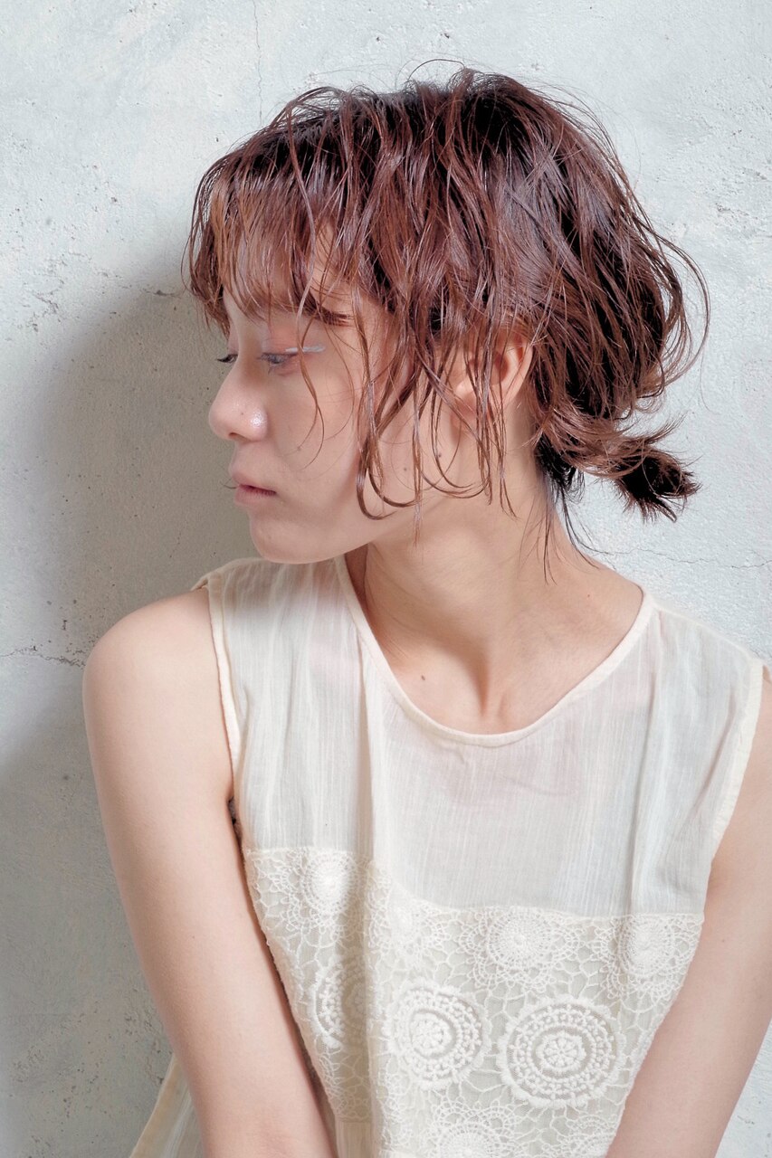 黒髪#ボブルフ#ネビージュ#小顔#ワンレン#髪質改善縮毛矯正#所沢