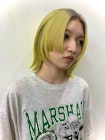 イエロー姫カットウルフ