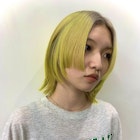 イエロー姫カットウルフ