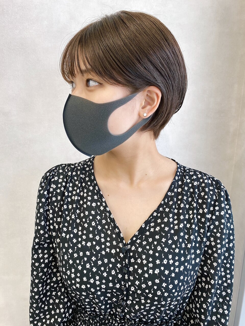 ○マスクをしてても可愛いコンパクトショート