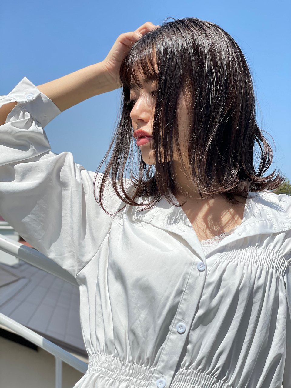 シースルー外ハネロブ
