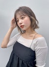 外ハネイヤリングボブ