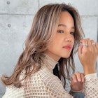 デザインカラー】フェイスフレーミングハイライト顔周りレイヤー