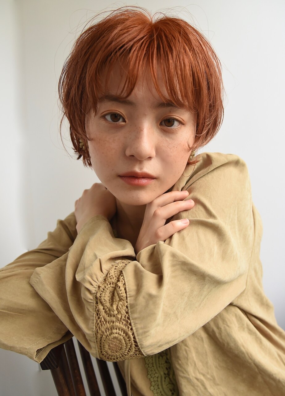 【juno】おしゃれニュアンスワンカールパーマ☆ショートウルフ