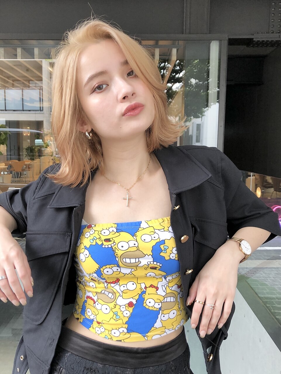 21年最新 憧れのブロンドヘア特集 旬のハイトーンで新しい自分に出会ってみない ホットペッパービューティーマガジン