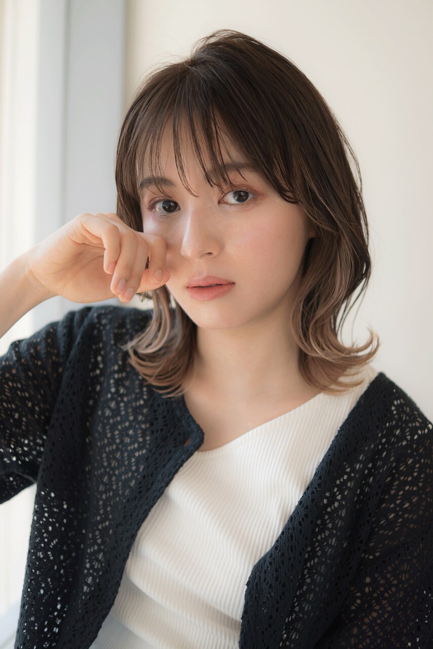 オシャレ☆インナーカラー・くびれヘア