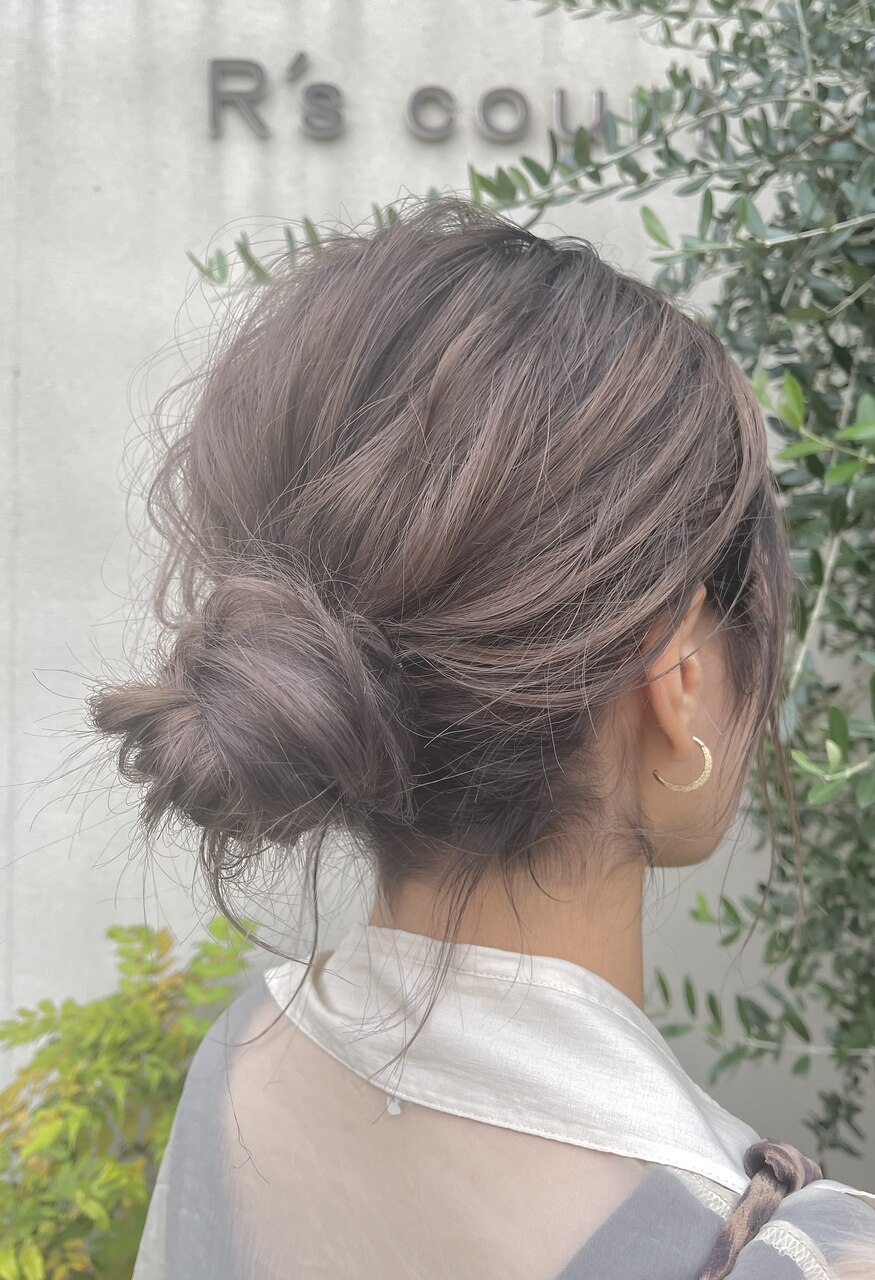 お団子ヘアー＠内田